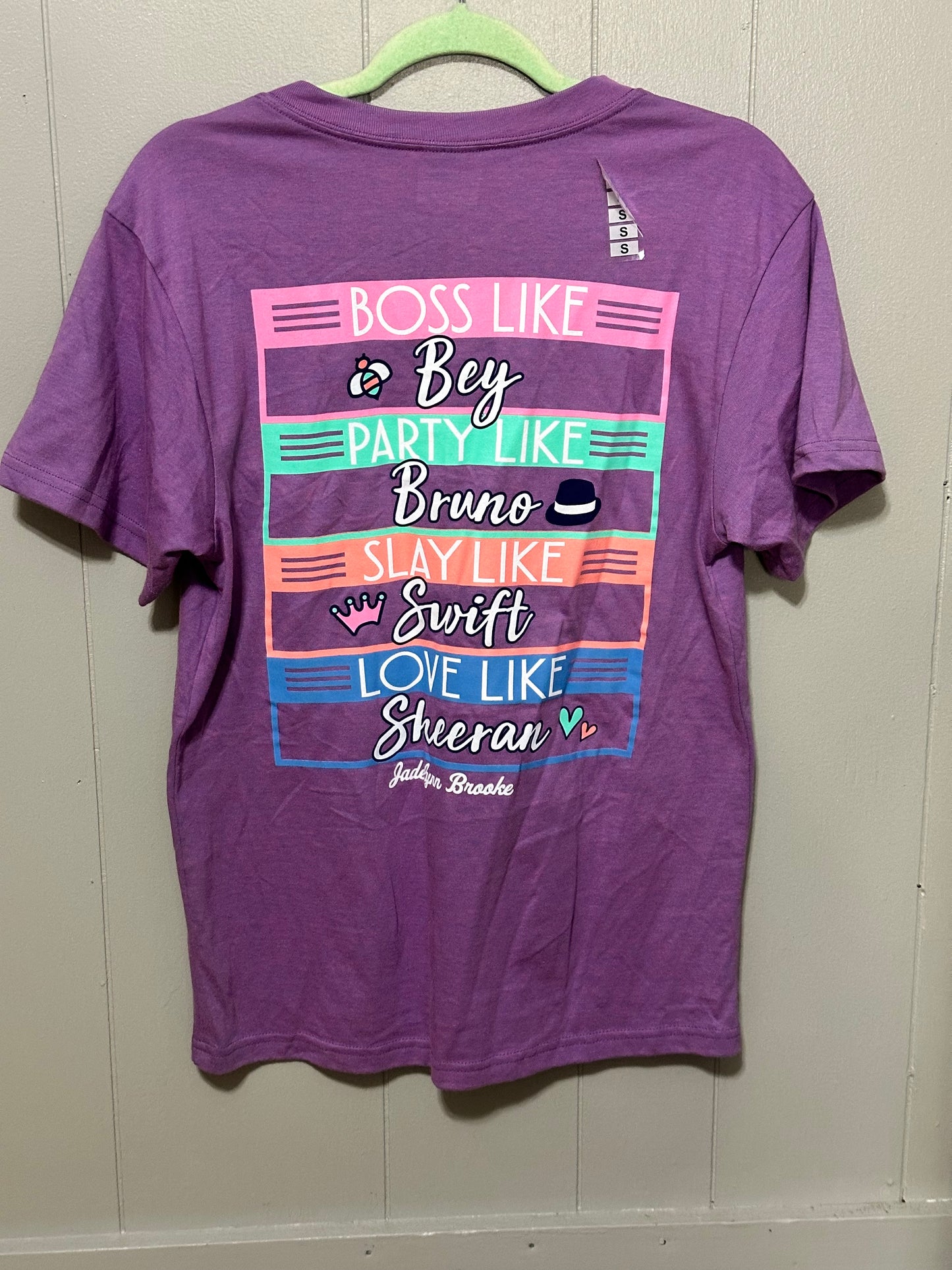 Purple Drop The Mic Shirt