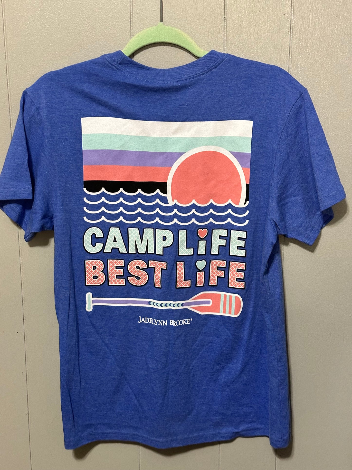 Blue Camp life Shirt