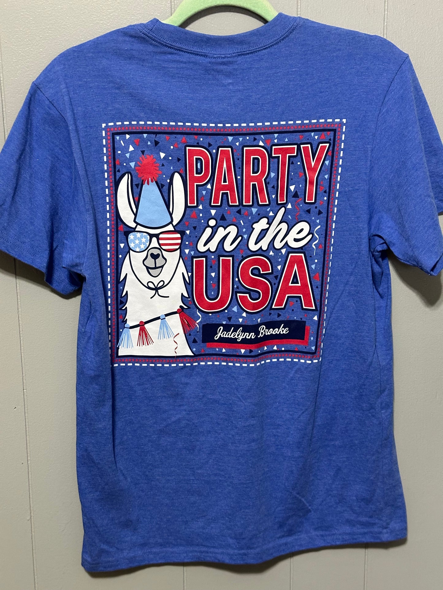 Blue Party In The USA Shirt