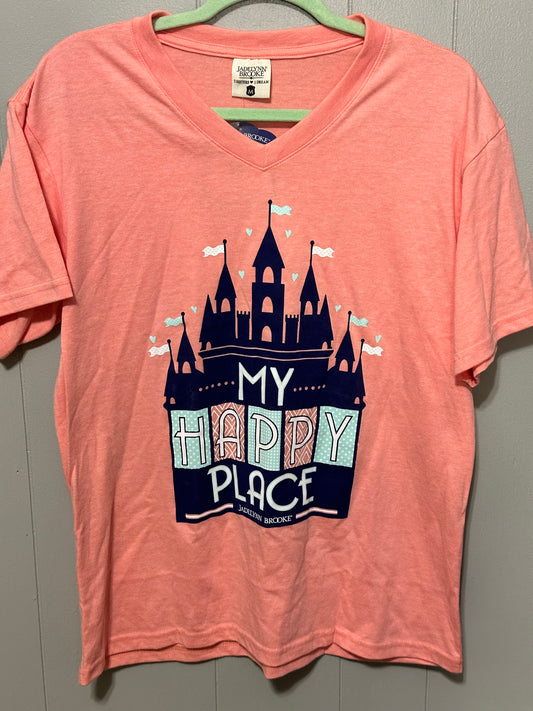Peach My Happy Place Shirt