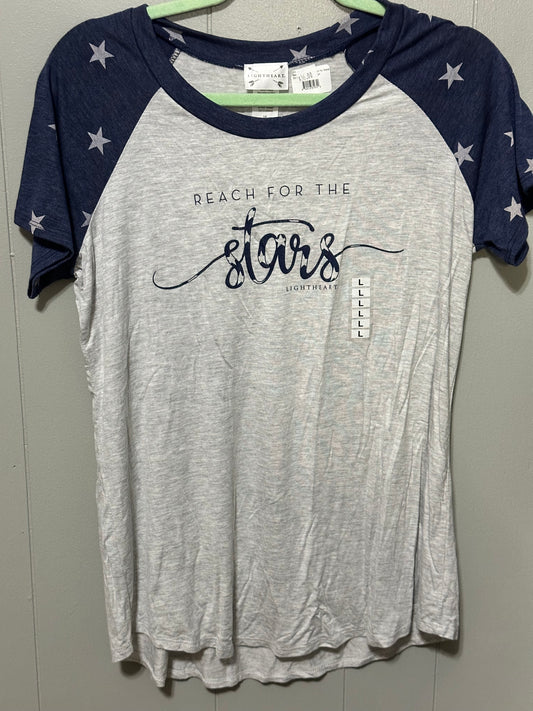 Gray/Navy Reach For The Stars Shirt