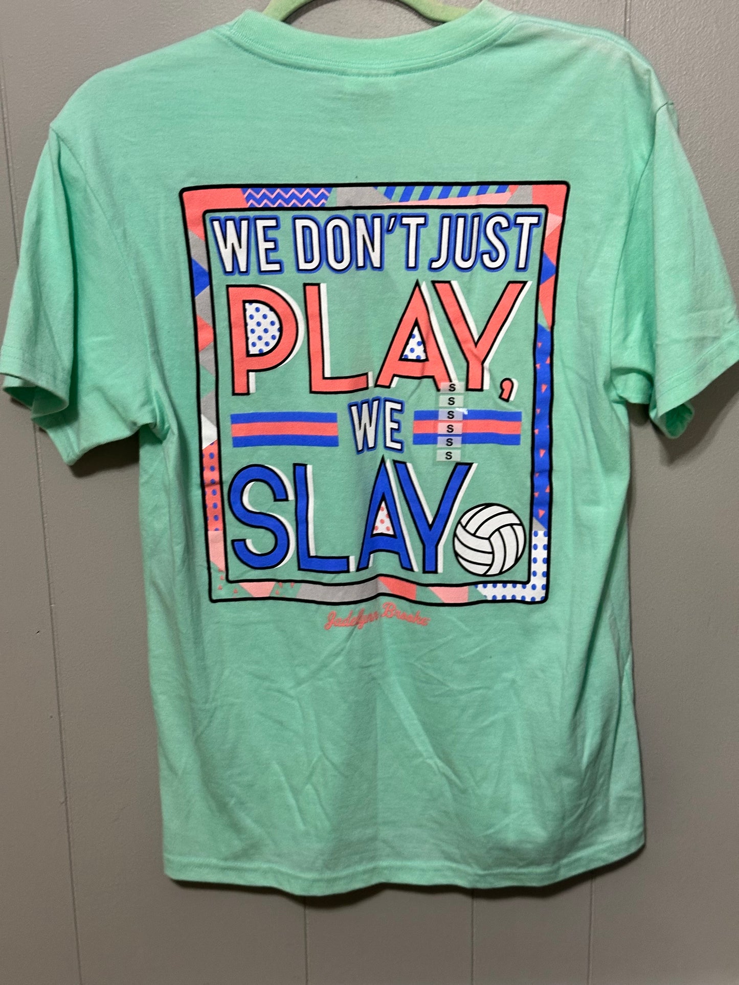 Teal Volleyball Shirt